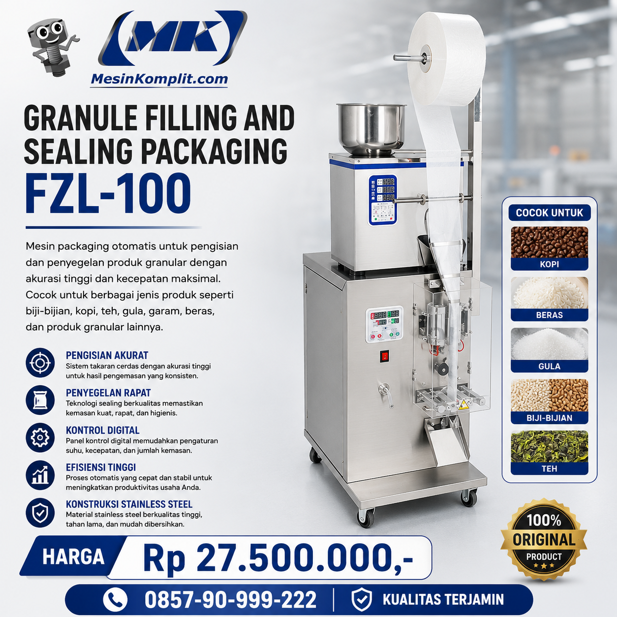 Filler Sachet Powder Otom...